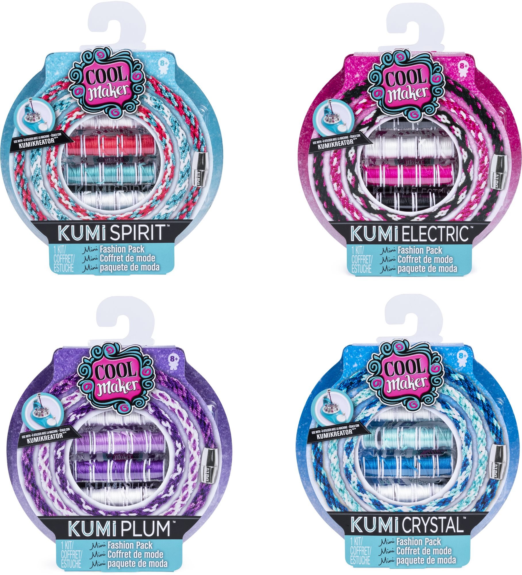 Cool Maker Kumi Kreator Mini Fashion Pack Kumi Plum Refill Set - ToyWiz